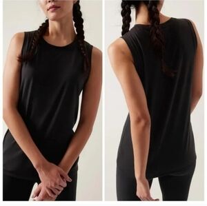ATHLETA Vital Tank 2.0 Essence Black Sz 2X NWT